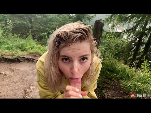 ❤️ Mädchen schluckt Sperma nach einem öffentlichen Blowjob - Eva Elfi ☑ Hard porn bei de.it-com.top ❌